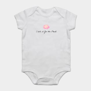 Monet Artist Pun Illustration Baby Bodysuit